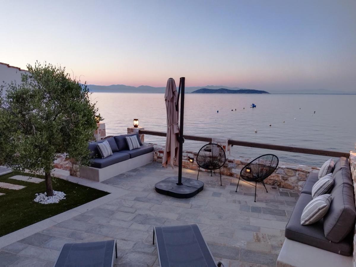 Aura Di Mare Luxury House Thassos Villa Buitenkant foto